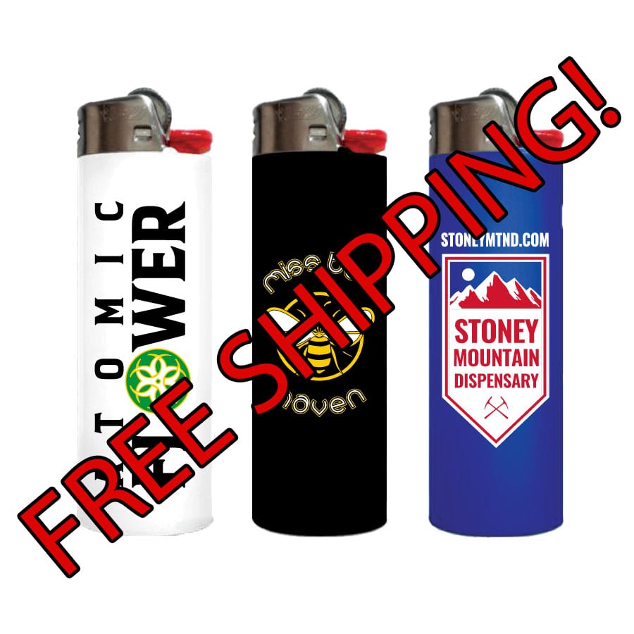 Custom Bic Lighters FREE SHIPPING Red Rocks Customs Custom