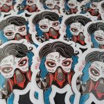 Custom Glitter Stickers