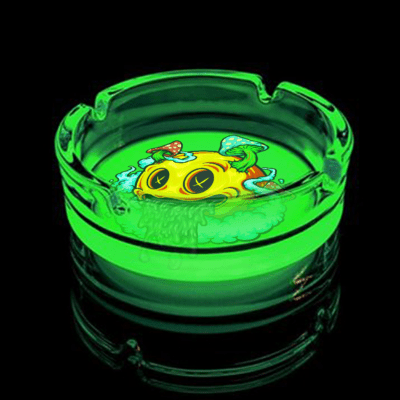 Custom glow in the dark ashtray