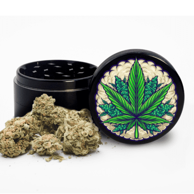 Custom 4 Piece Zinc Grinders